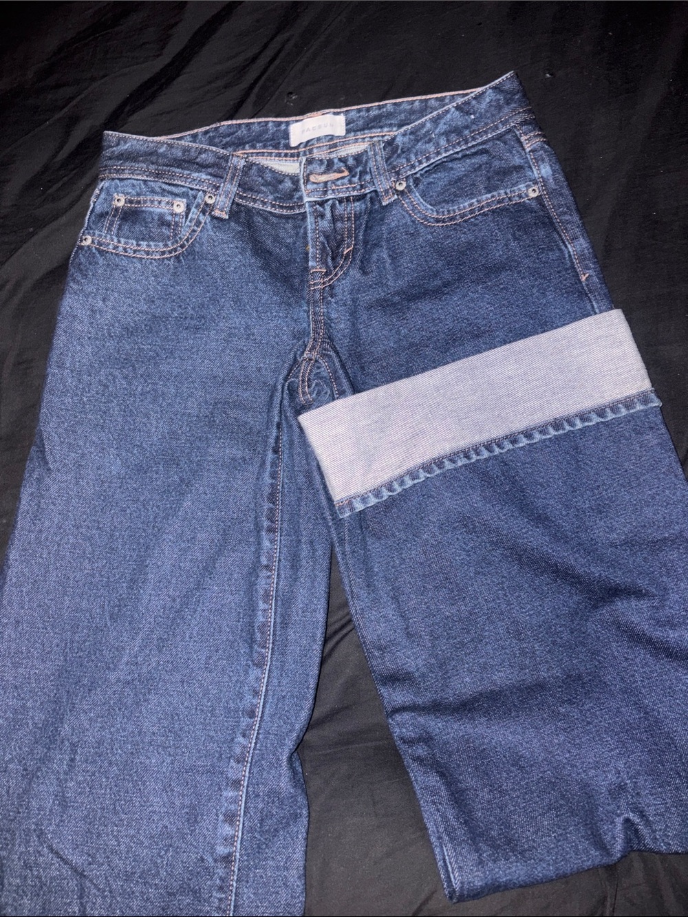 PacSun Dark Blue Straight Leg Jeans